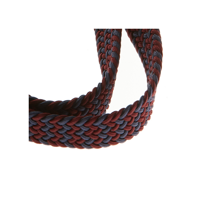 Vertical L’accessoire Lanière De Téléphone Tressée Bordeaux Bleu Marine