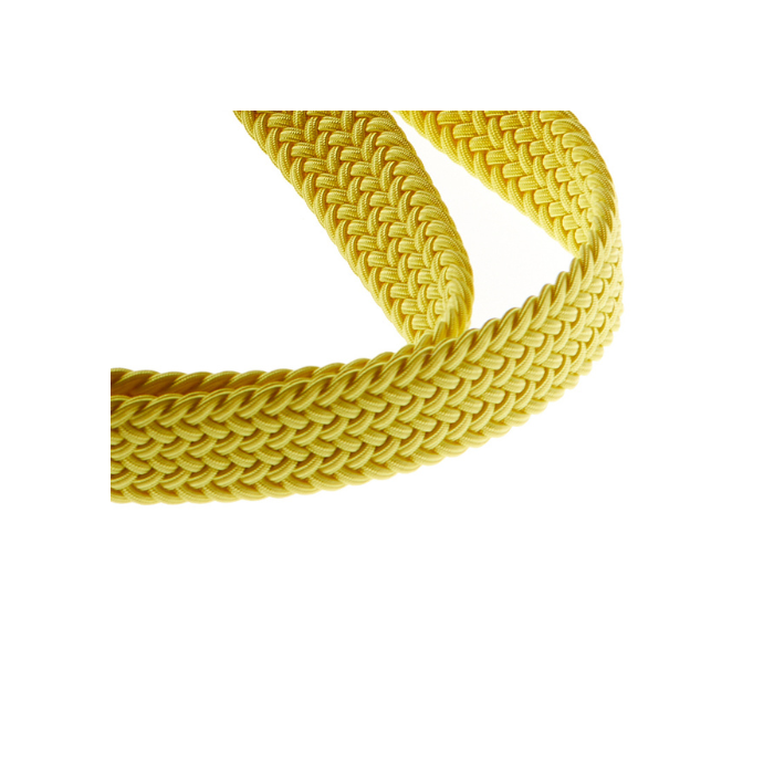 Vertical L’accessoire Lanière De Téléphone Tressée Jaune