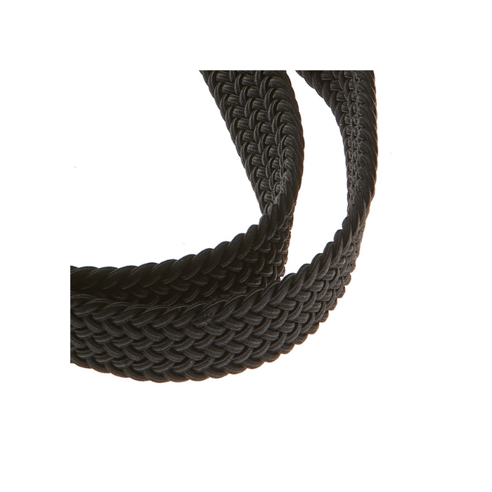 Vertical L’accessoire Lanière De Téléphone Tressée Noir