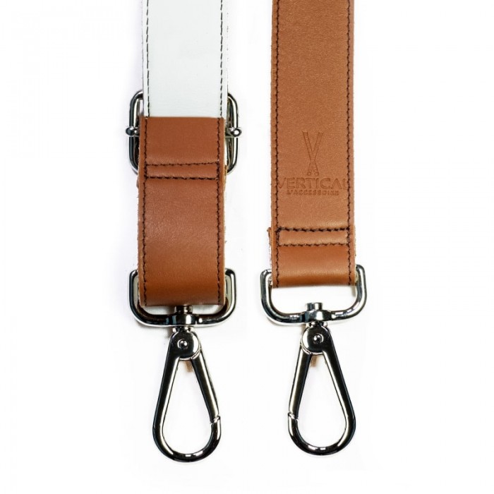 vertical l’accessoire Lanière premium de téléphone blanc skyline lion