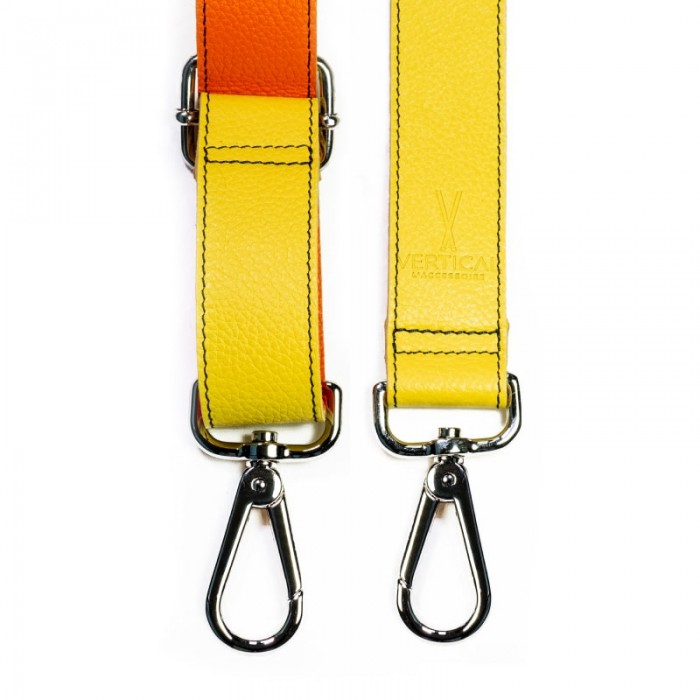 vertical l’accessoire Lanière premium de téléphone mandarine lemon