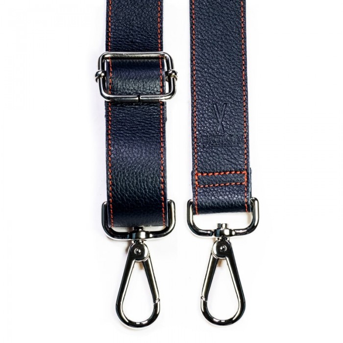 vertical l’accessoire Lanière premium de téléphone noir skyline marine