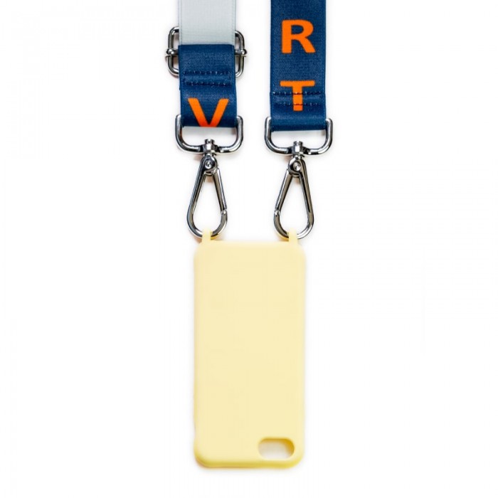 Vertical L’accessoire Lanière Premium De Téléphone Vertical Bleu