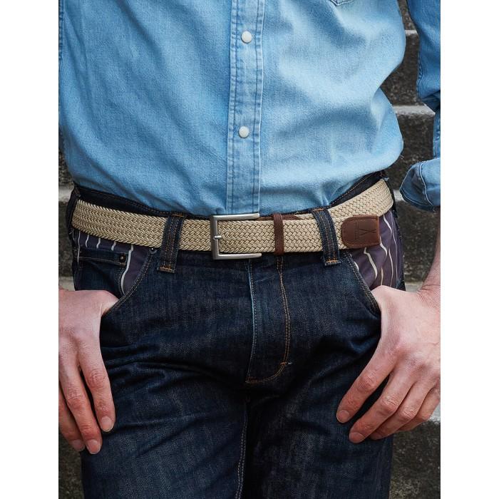 Vertical L’accessoire Ceinture Tressée Beige H/F