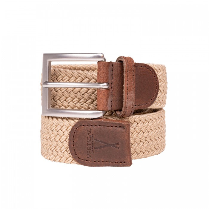 vertical l’accessoire Ceinture tressée beige H/F