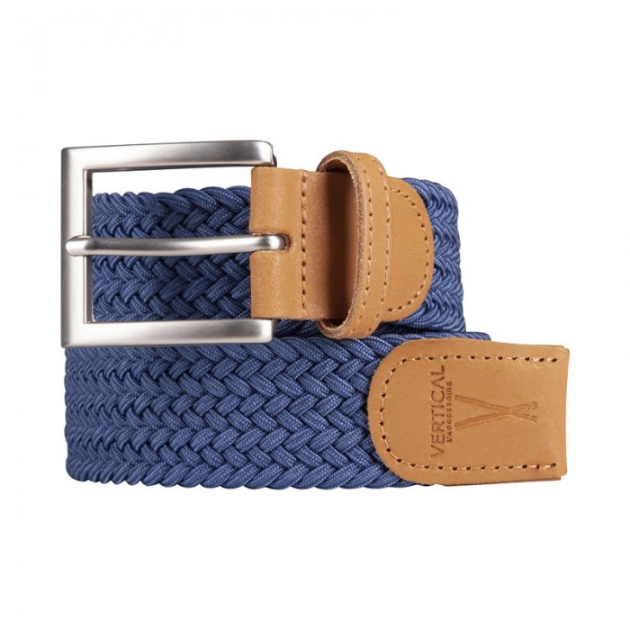 vertical l’accessoire Ceinture tressée bleu