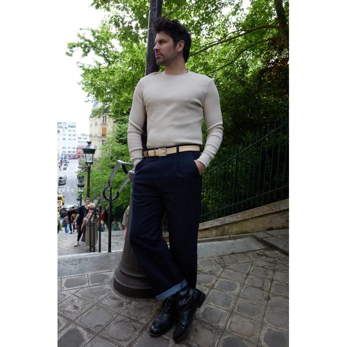 Vertical L’accessoire Ceinture Tressée Desert H/F