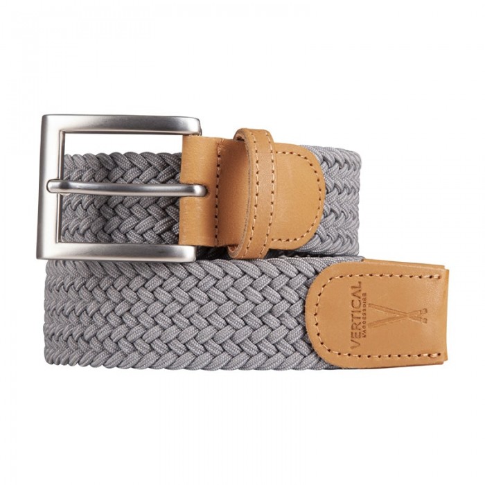 vertical l’accessoire Ceinture tressée gris foncé