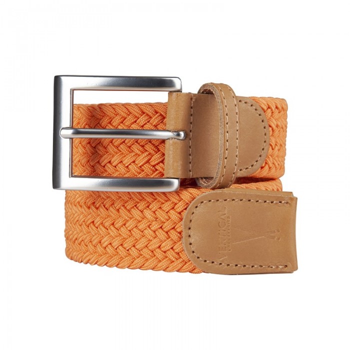 vertical l’accessoire Ceinture tressée orange