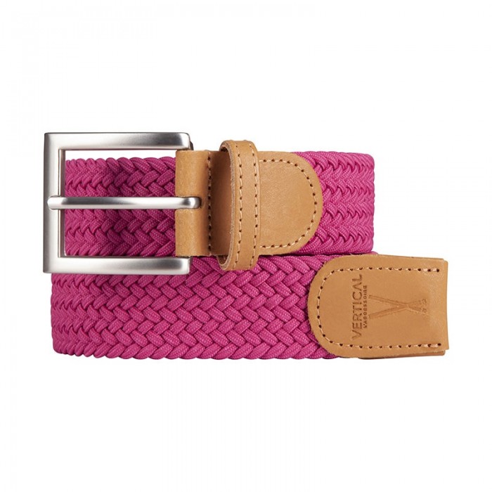 vertical l’accessoire Ceinture tressée rose