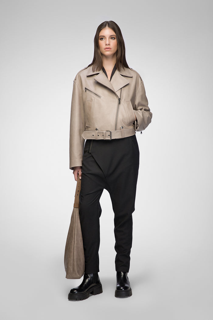 Vespucci By Vsp Anya - Veste En Cuir Niobe