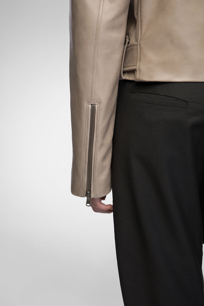 Vespucci By Vsp Anya - Veste En Cuir Niobe