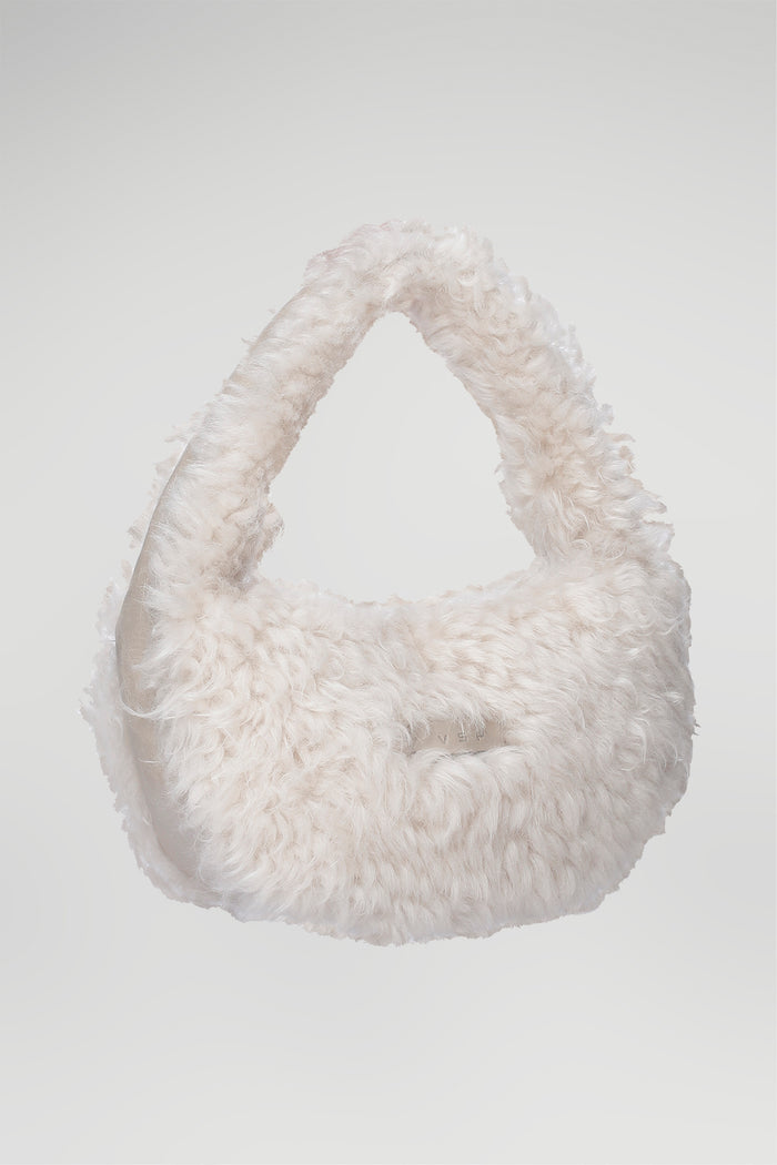 Vespucci By Vsp Dannie - Sac En Peau Lainée Ecru