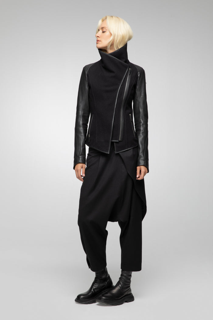 Vespucci By Vsp Daphné - Veste En Laine Noire