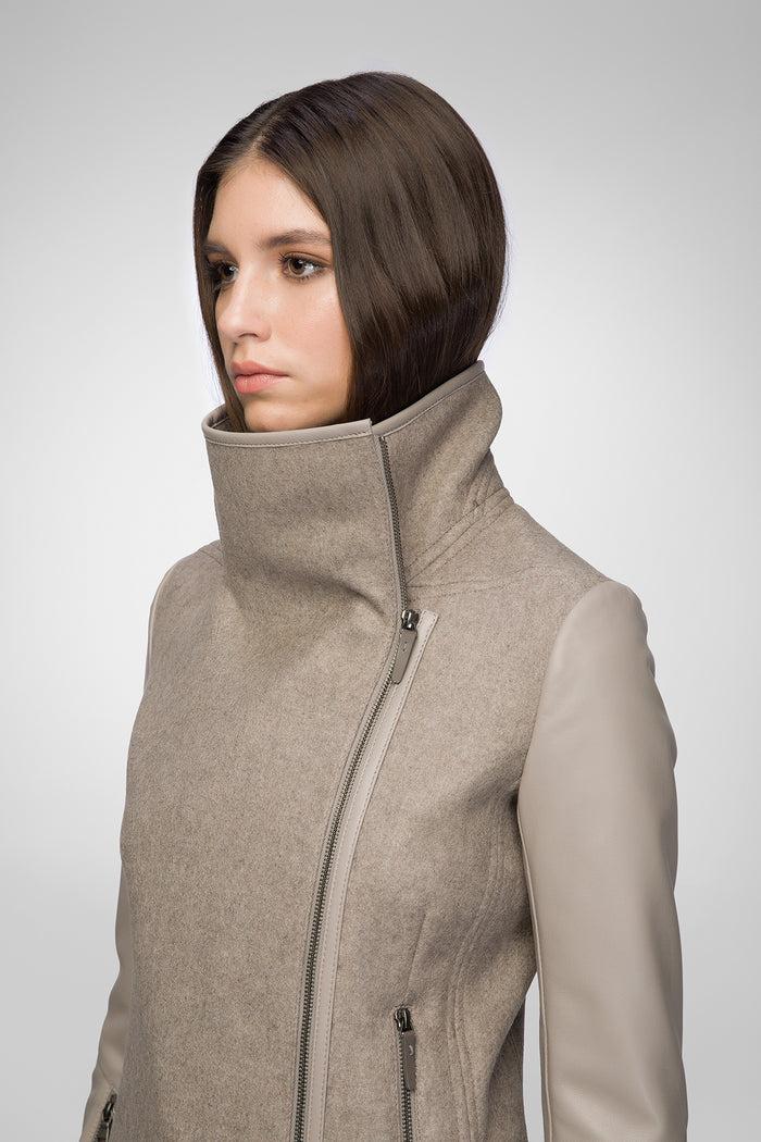 Vespucci By Vsp Emma - Veste En Laine Niobe