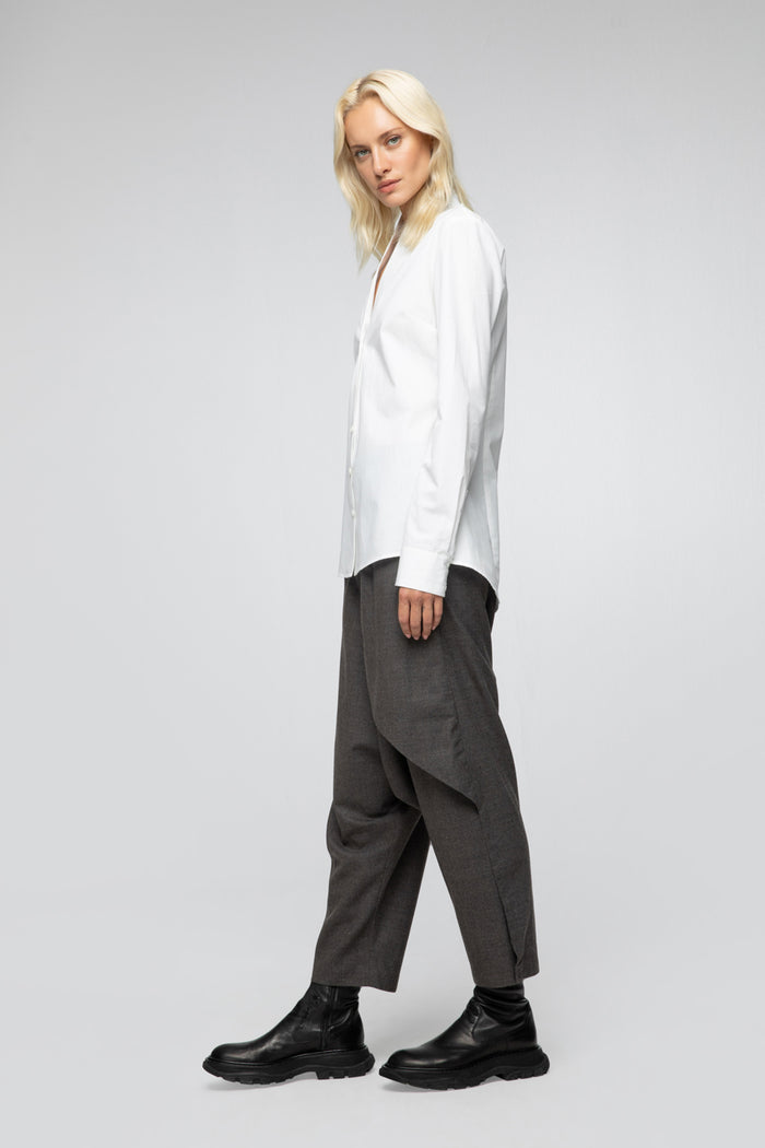 Vespucci By Vsp Iva - Chemisier En Coton Blanc