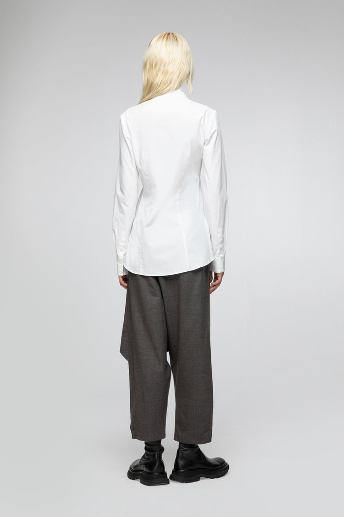 Vespucci By Vsp Iva - Chemisier En Coton Blanc