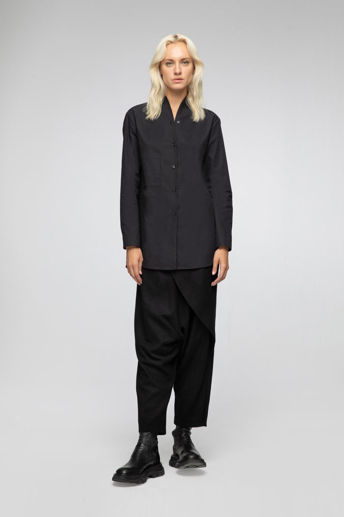 Vespucci By Vsp Joyce - Chemisier En Coton Noir