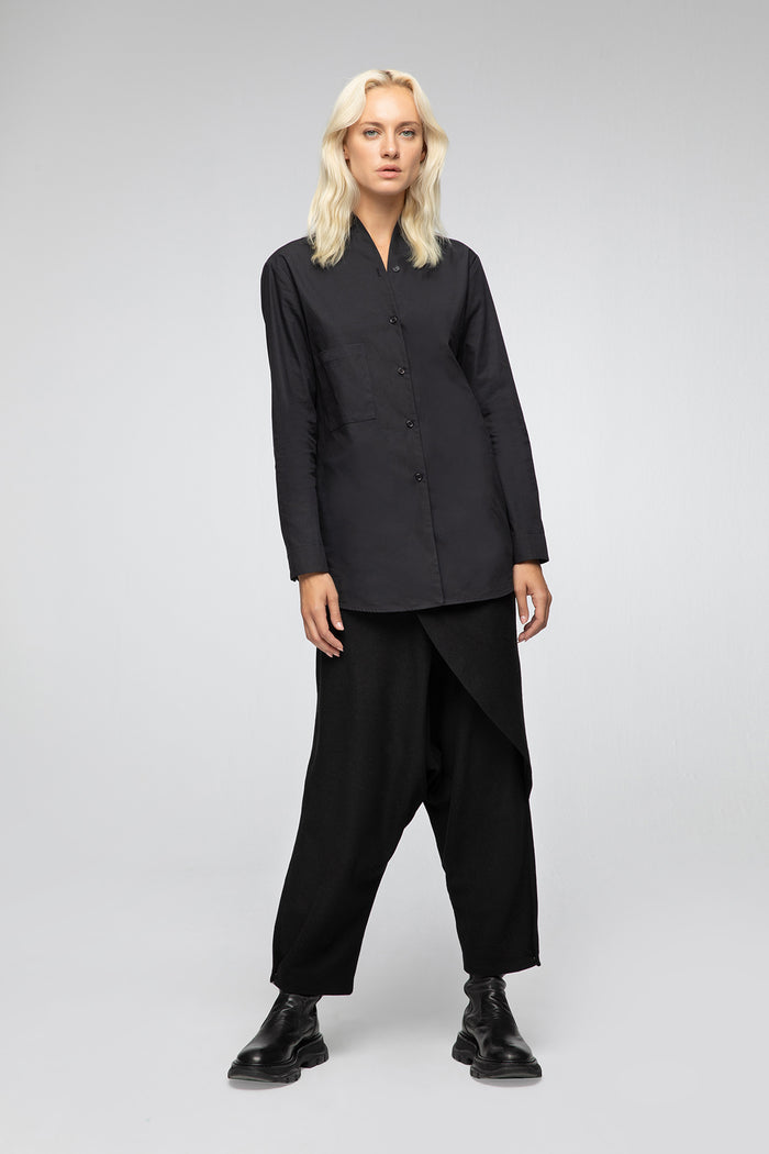 vespucci by vsp Joyce - Chemisier en coton Noir