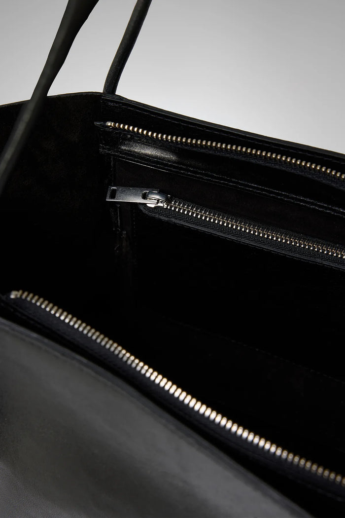 Vespucci By Vsp Katya - Black Leather Bag