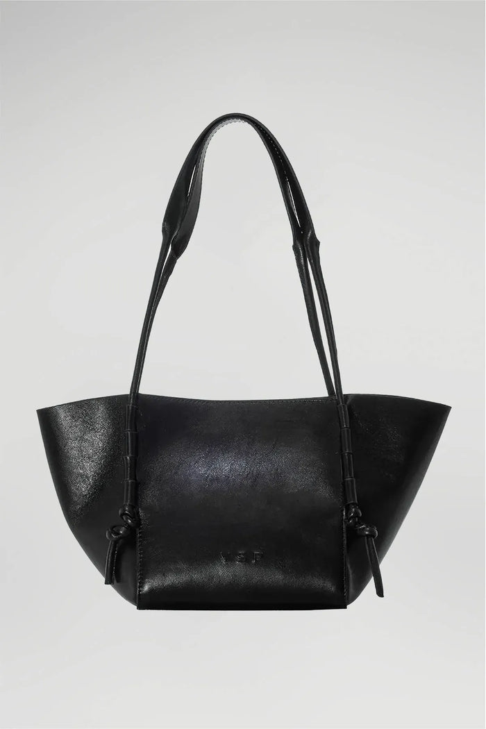 vespucci by vsp Katya - Black Leather Bag