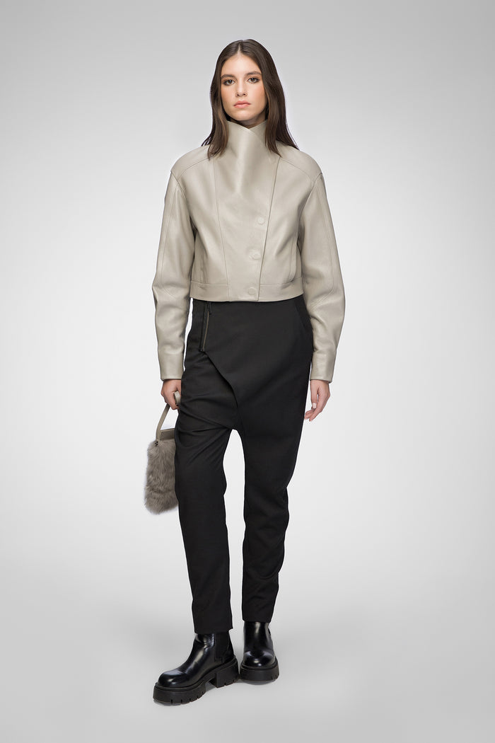 Vespucci By Vsp Lise - Veste En Cuir Niobe
