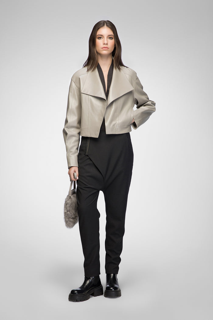 Vespucci By Vsp Lise - Veste En Cuir Niobe