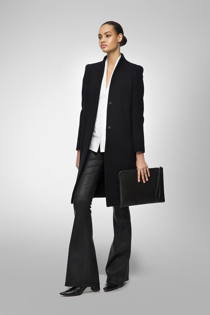 vespucci by vsp Manteau en laine Noir