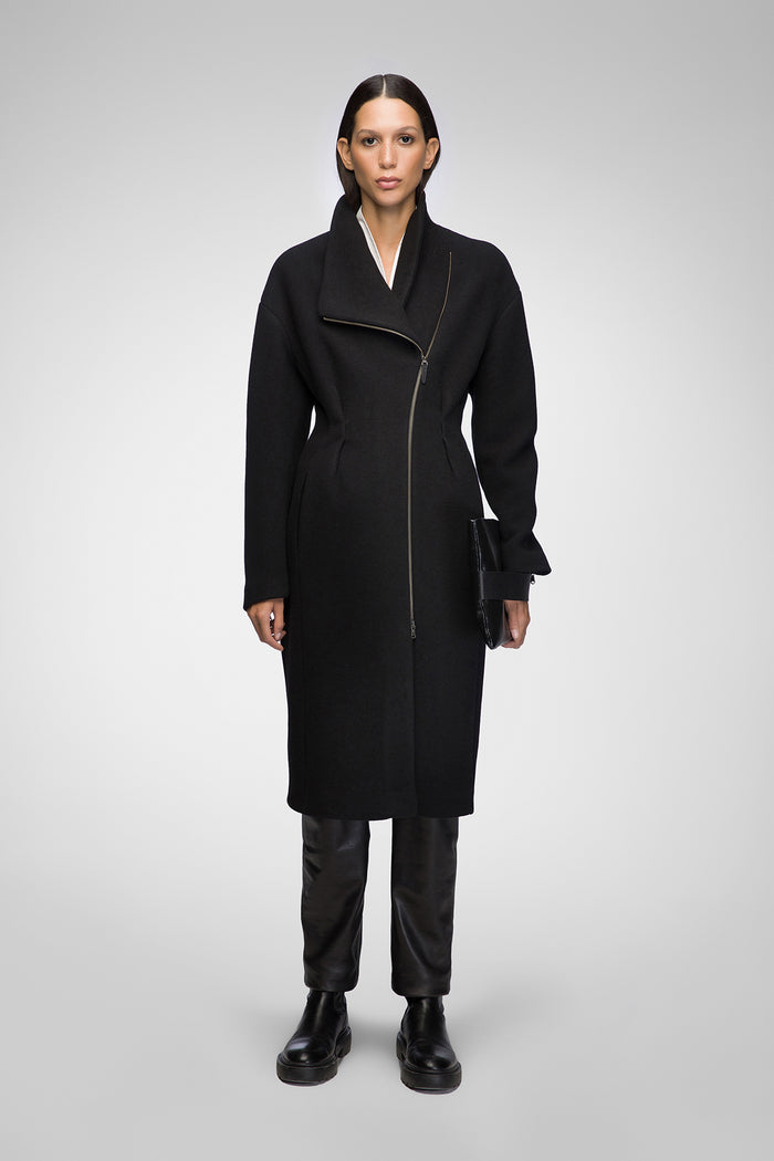 vespucci by vsp Matilde - Manteau en laine Noir