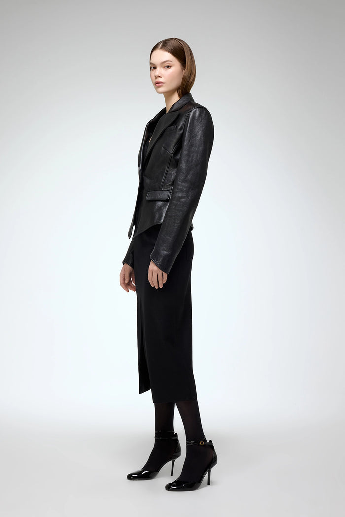Vespucci By Vsp Opal - Veste En Cuir Noir