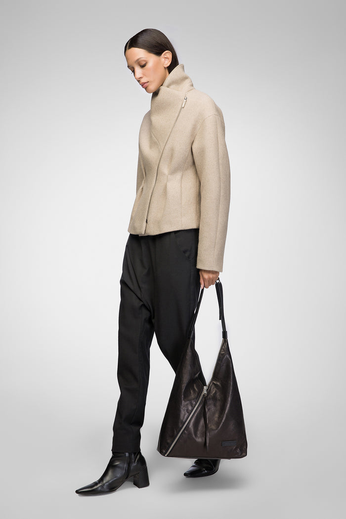 Vespucci By Vsp Sofia - Veste En Laine Latte