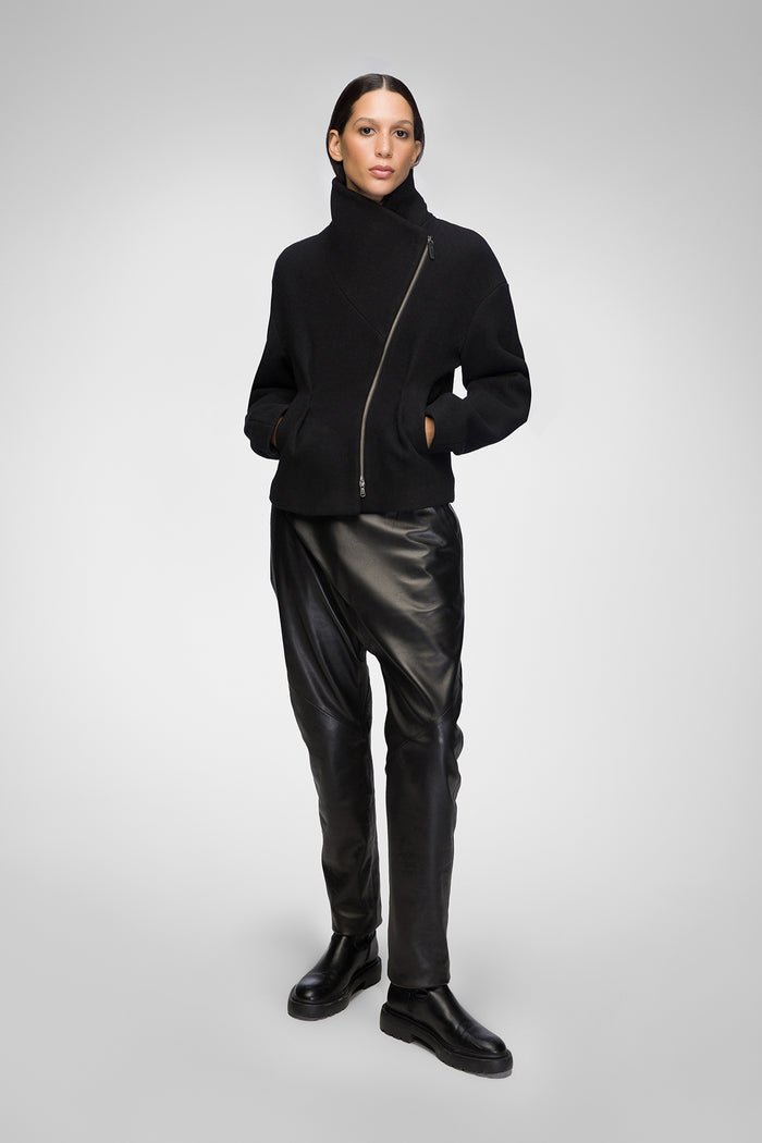 Vespucci By Vsp Sofia - Veste En Laine Noir