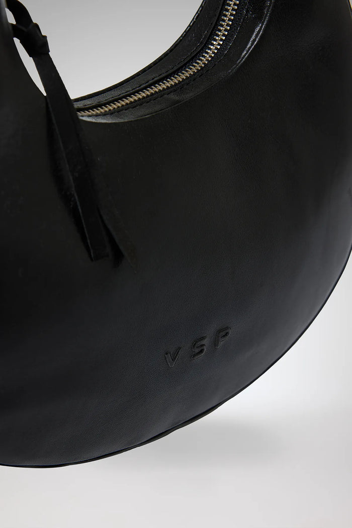 Vespucci By Vsp Wendi - Black Leather Bag