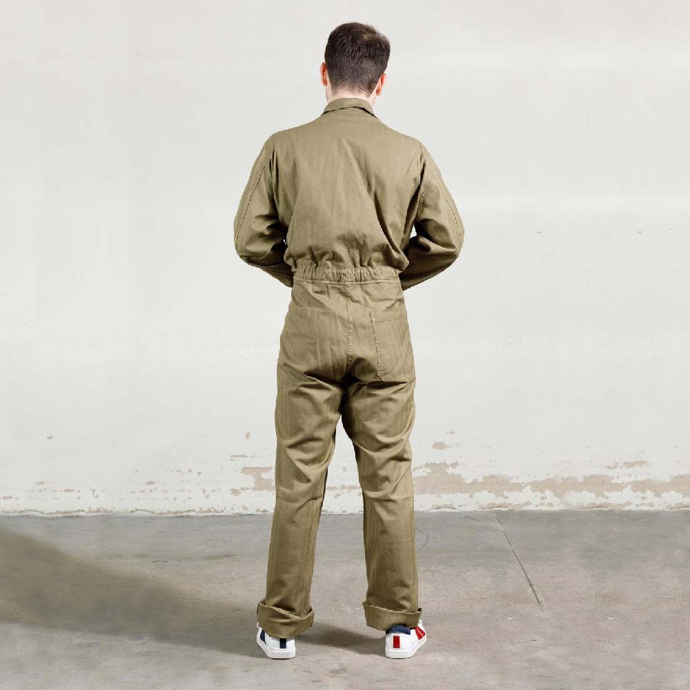 Vétra Combinaison "loose" Chevron Léger Coton Lin 2V/213