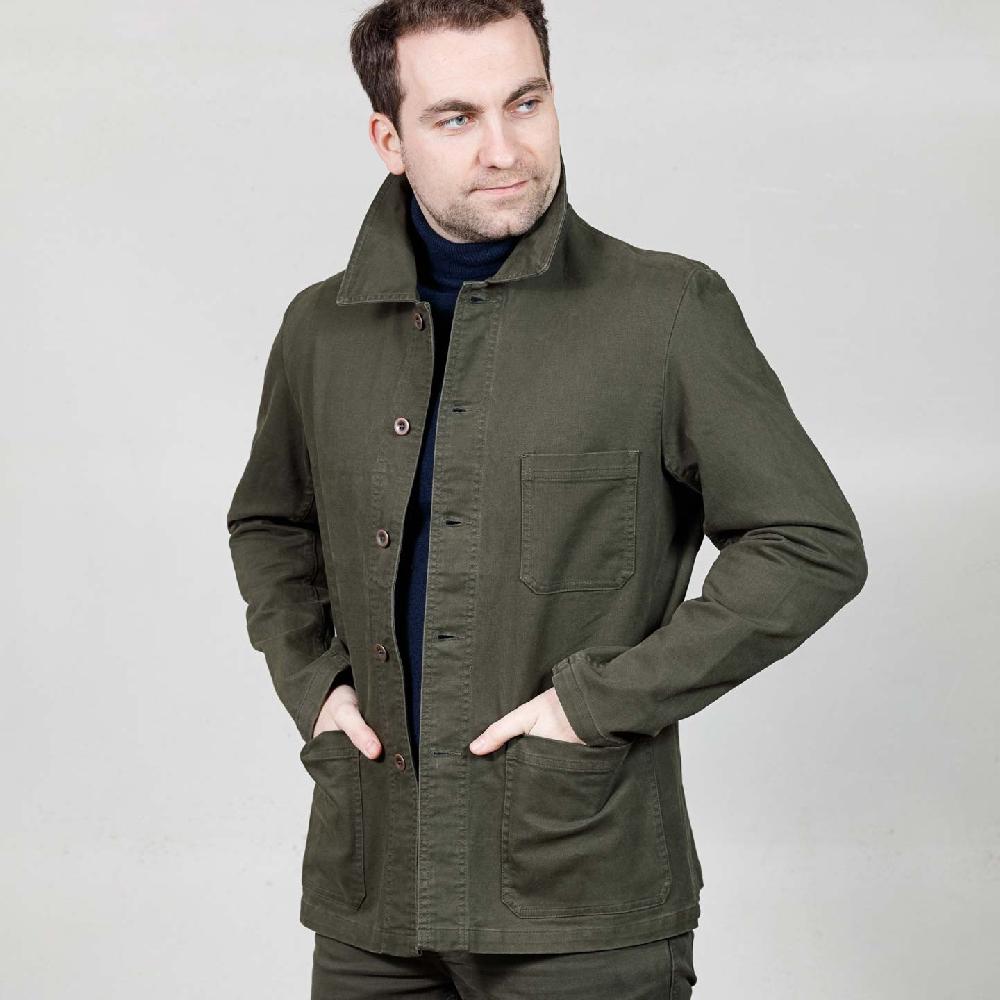 Vétra Brushed Broken Twill Workwear Jacket 2A/5C
