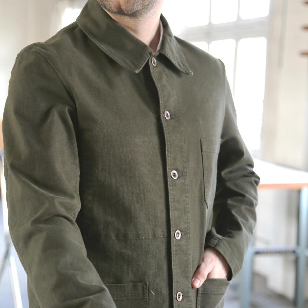 Vétra Brushed Broken Twill Workwear Jacket 2A/5C