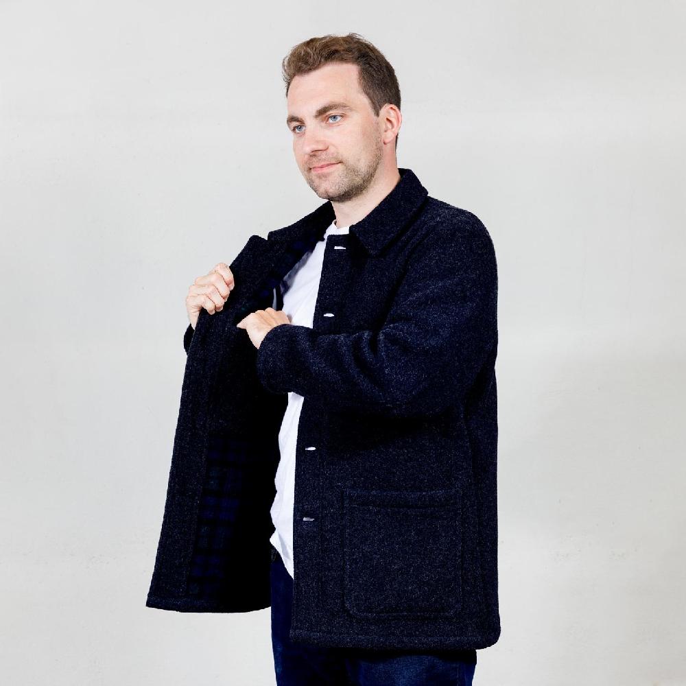 Vétra Double-face Melton Jacket Wool 5F/4