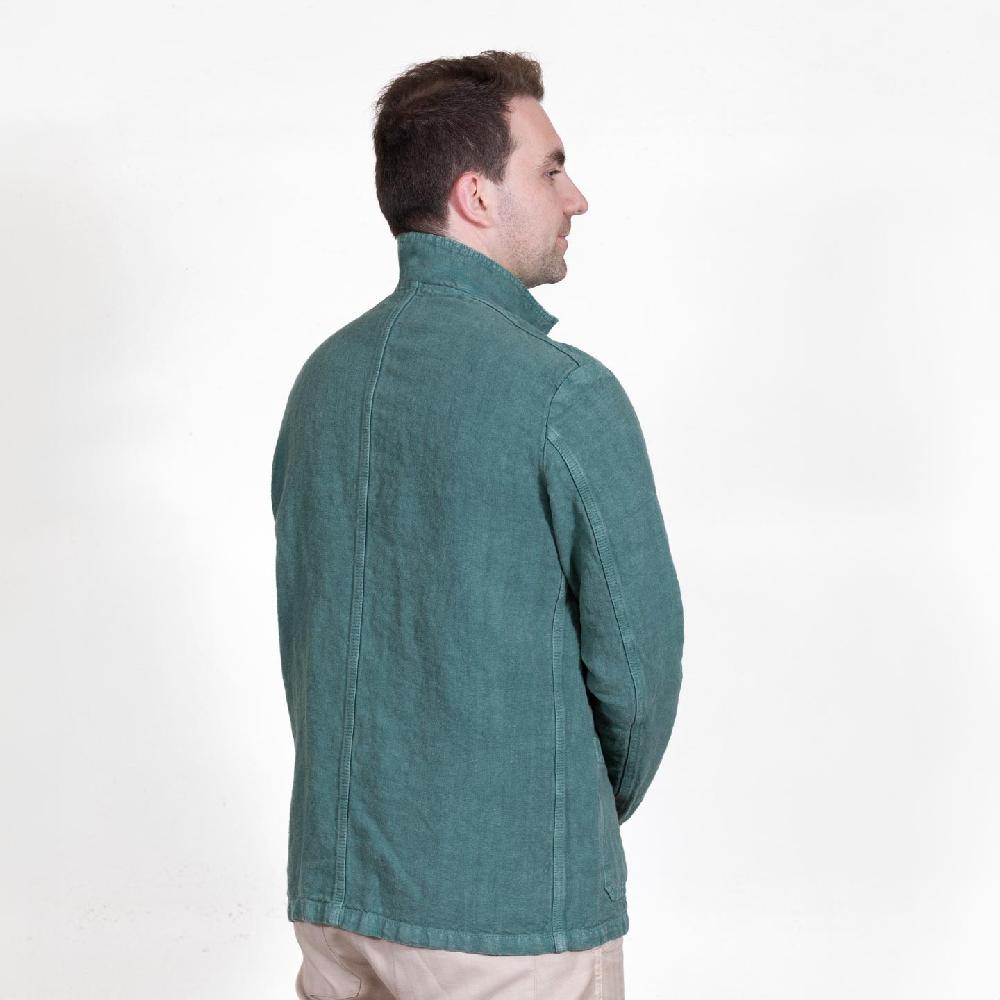 Vétra Veste En Tissu Lourd De Lin 2L/5C