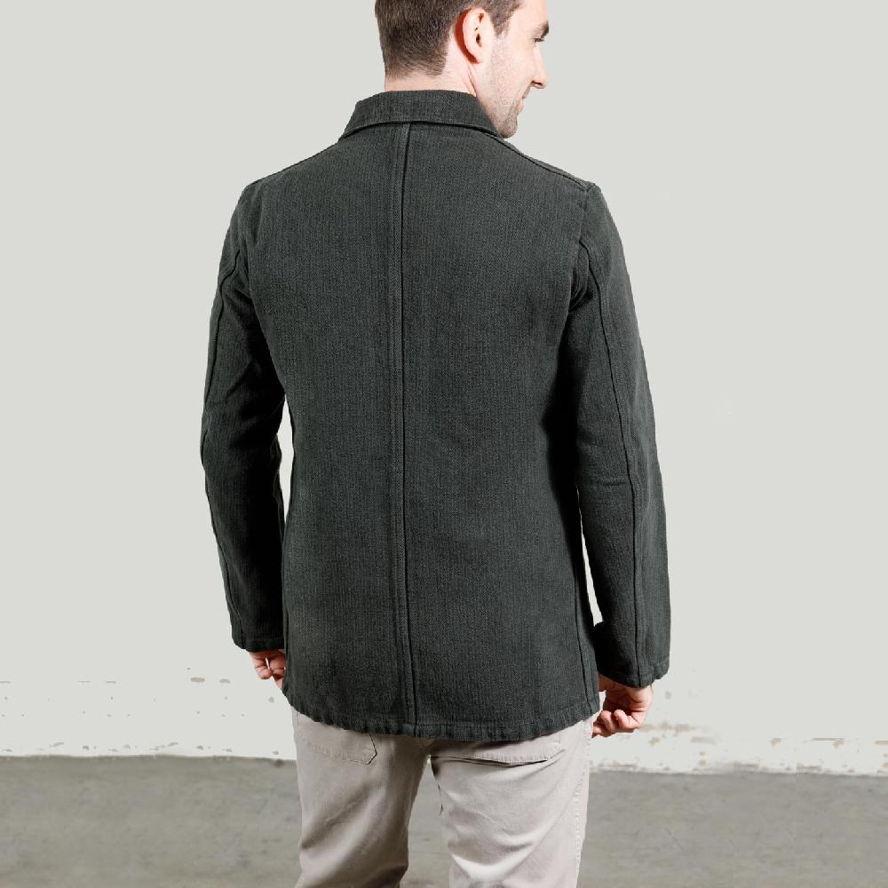 Vétra Workwear Jacket In Herringbone Fabric 1A/4