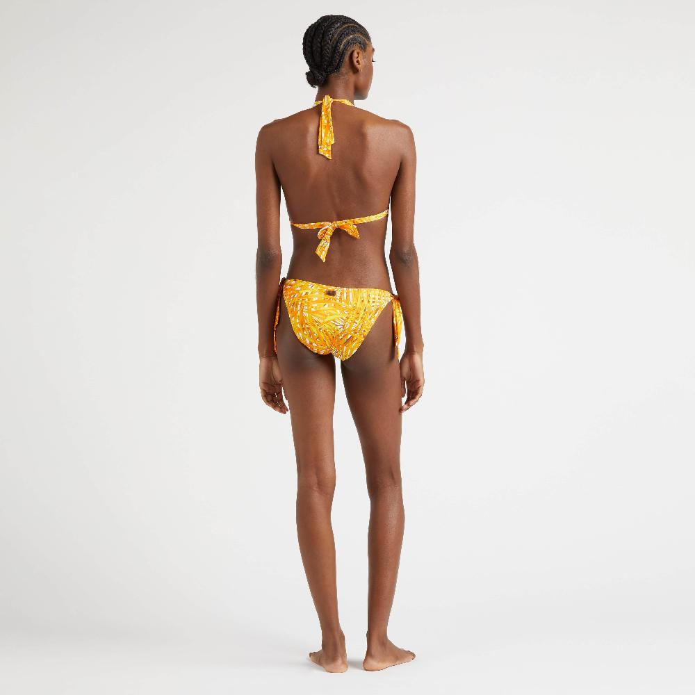 Vilebrequin Bas De Maillot De Bain à Nouer Femme Palm Leaves