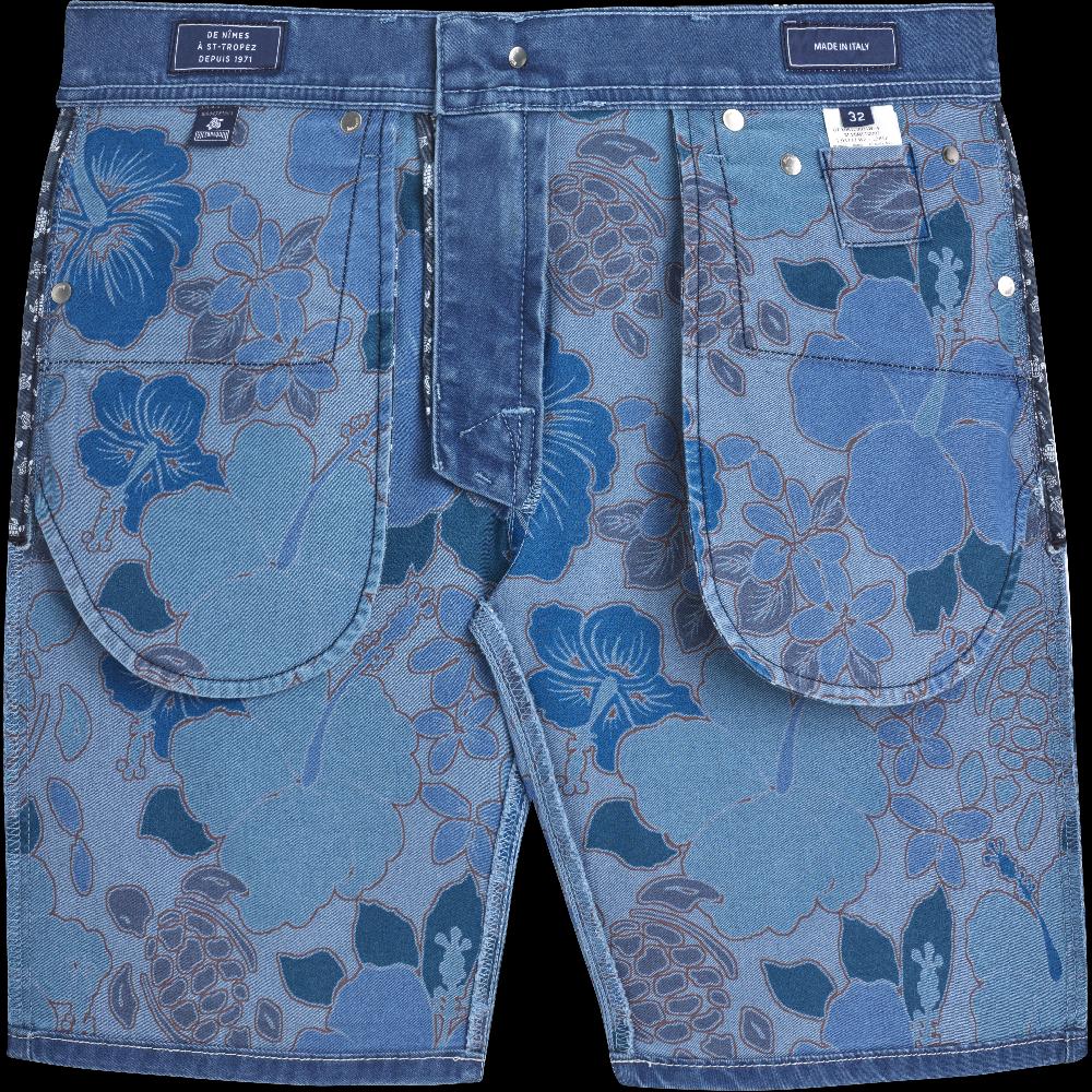 Vilebrequin Bermuda 5 Poches Homme Tropical Turtles