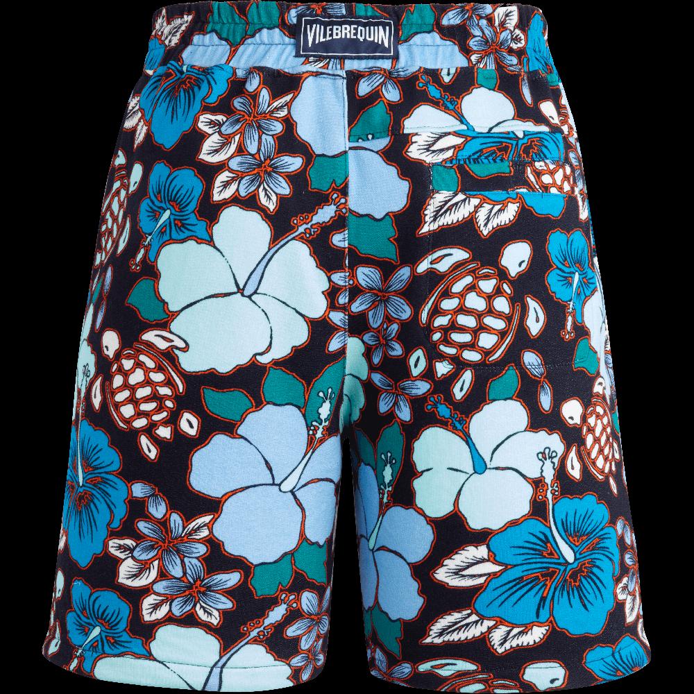 Vilebrequin Bermuda En Coton Homme Tropical Turtles