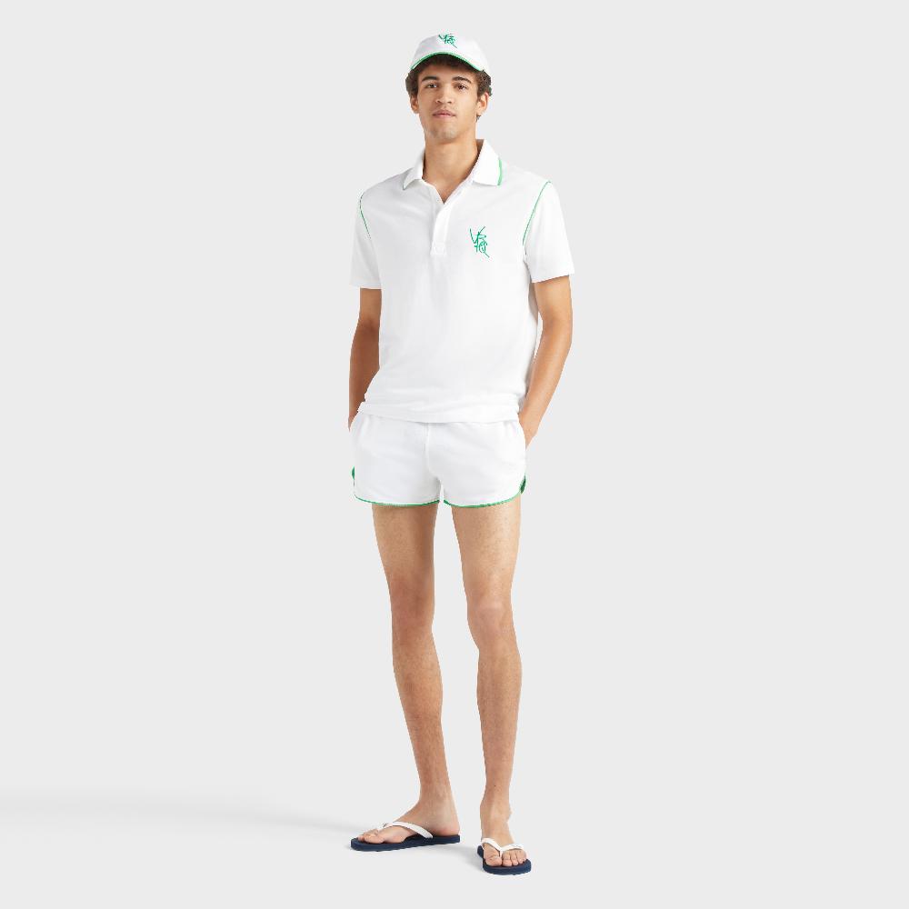 Vilebrequin Bermuda En Coton Organique Homme VBQ Line