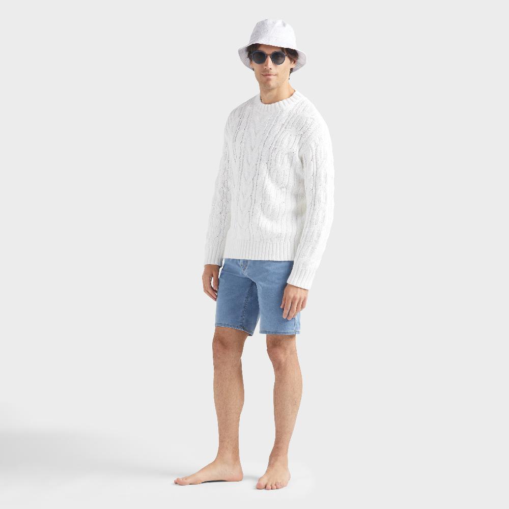 Vilebrequin Bermuda En Jean Homme Starfish And Turtles