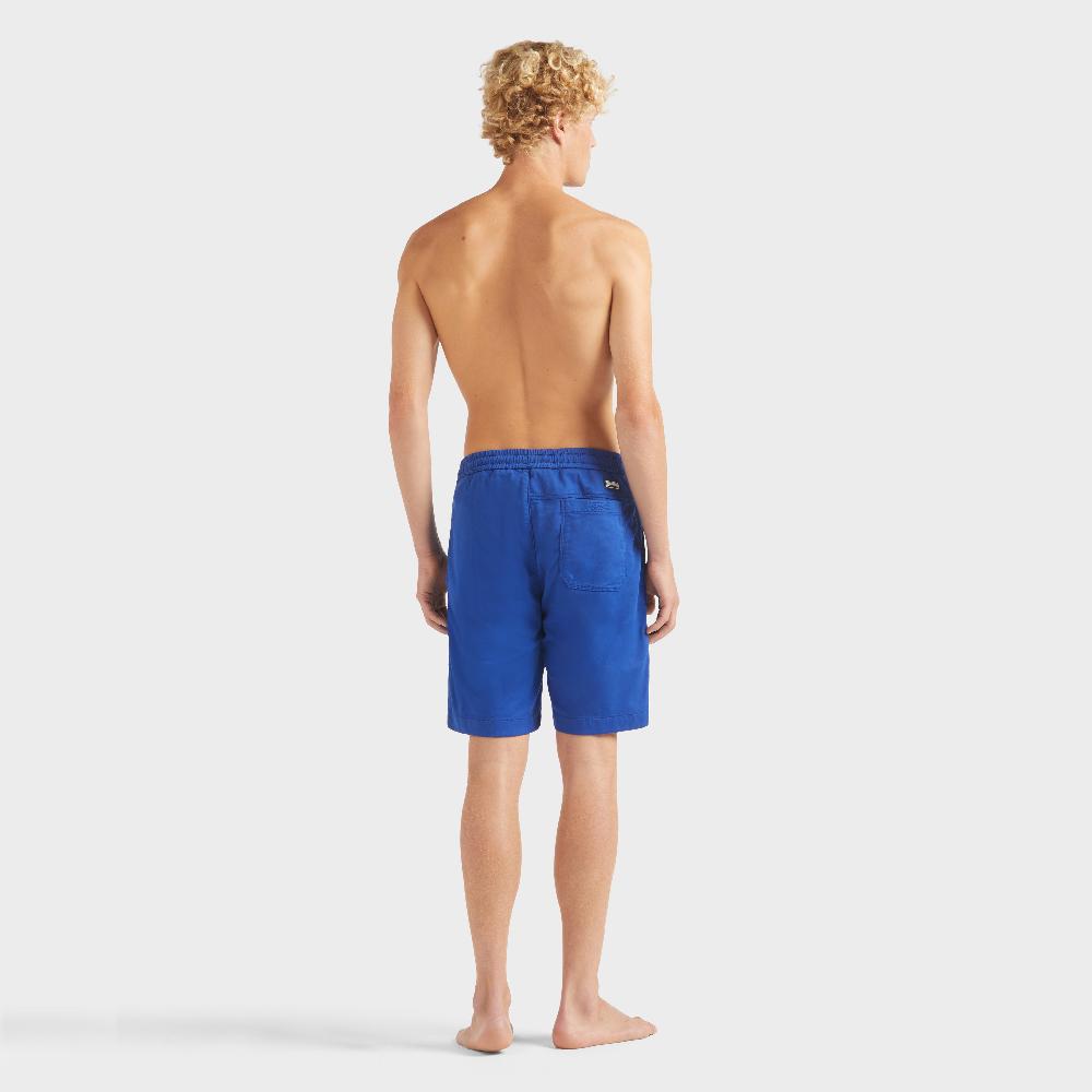 Vilebrequin Bermuda En Jersey De Coton Stretch Homme Tortue