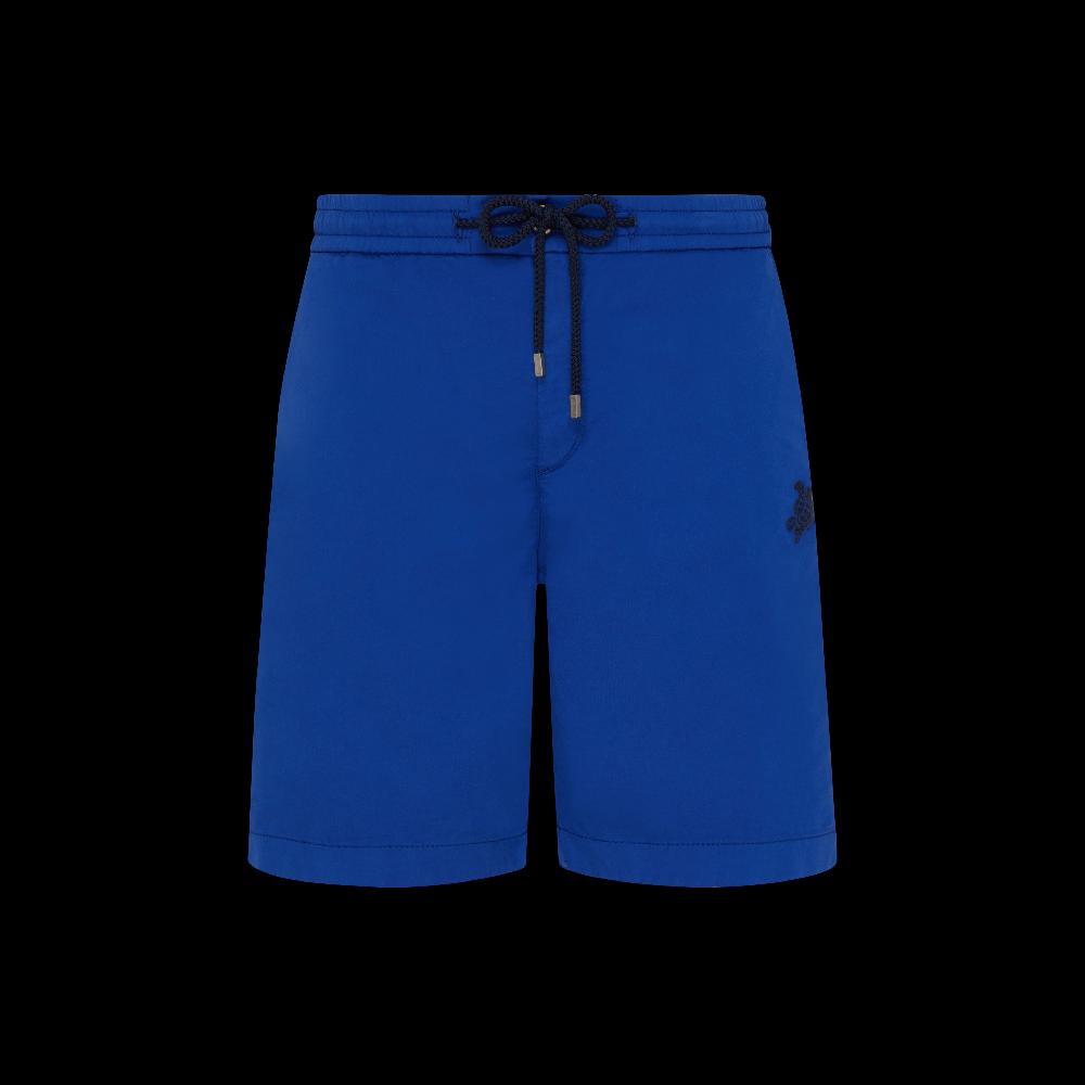 Vilebrequin Bermuda En Jersey De Coton Stretch Homme Tortue