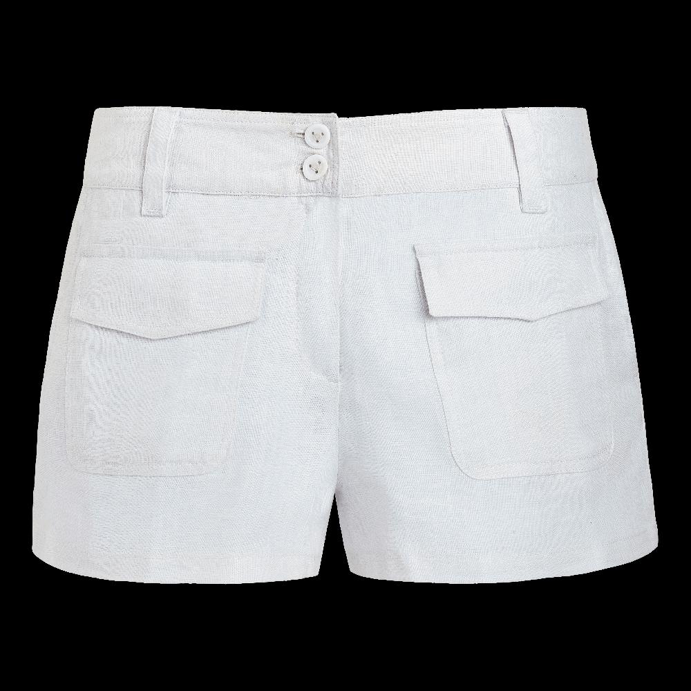 Vilebrequin Bermuda En Lin Femme Uni - Vilebrequin X JCC+ - Edition Limitée