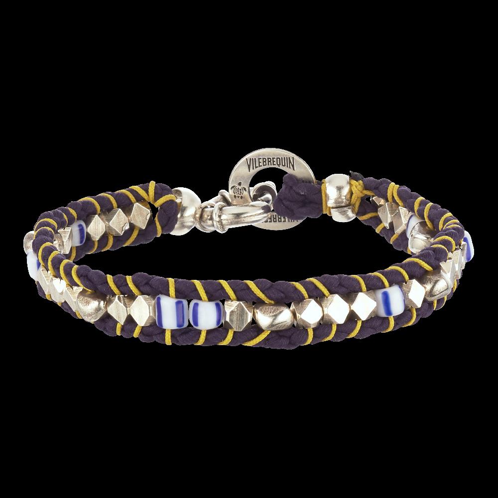 Vilebrequin Bracelet Tressé Unisexe Perles Everly- Vilebrequin X Gas Bijoux