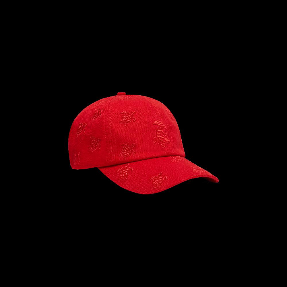 Vilebrequin Casquette Brodée Unisexe Tortue All Over