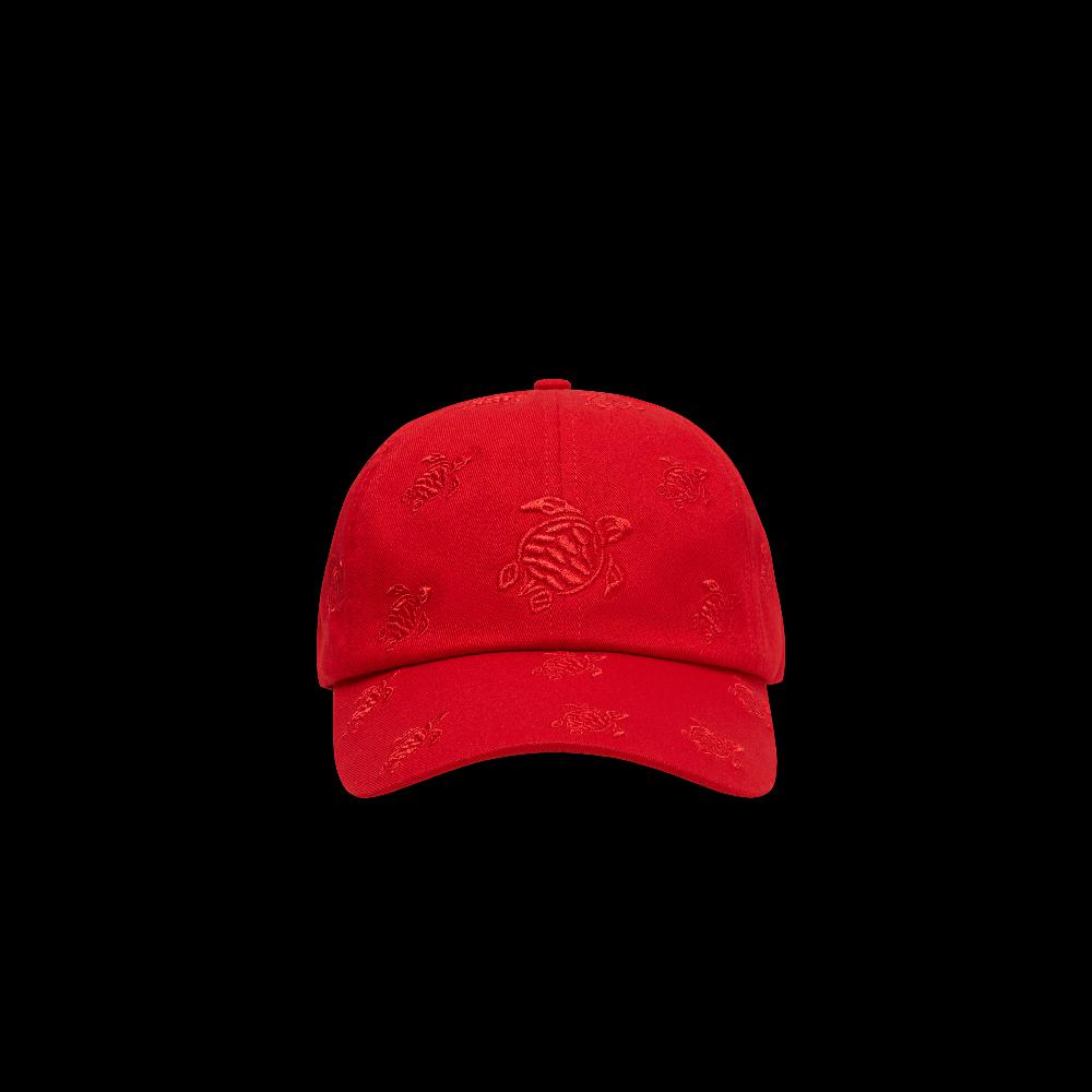 Vilebrequin Casquette Brodée Unisexe Tortue All Over